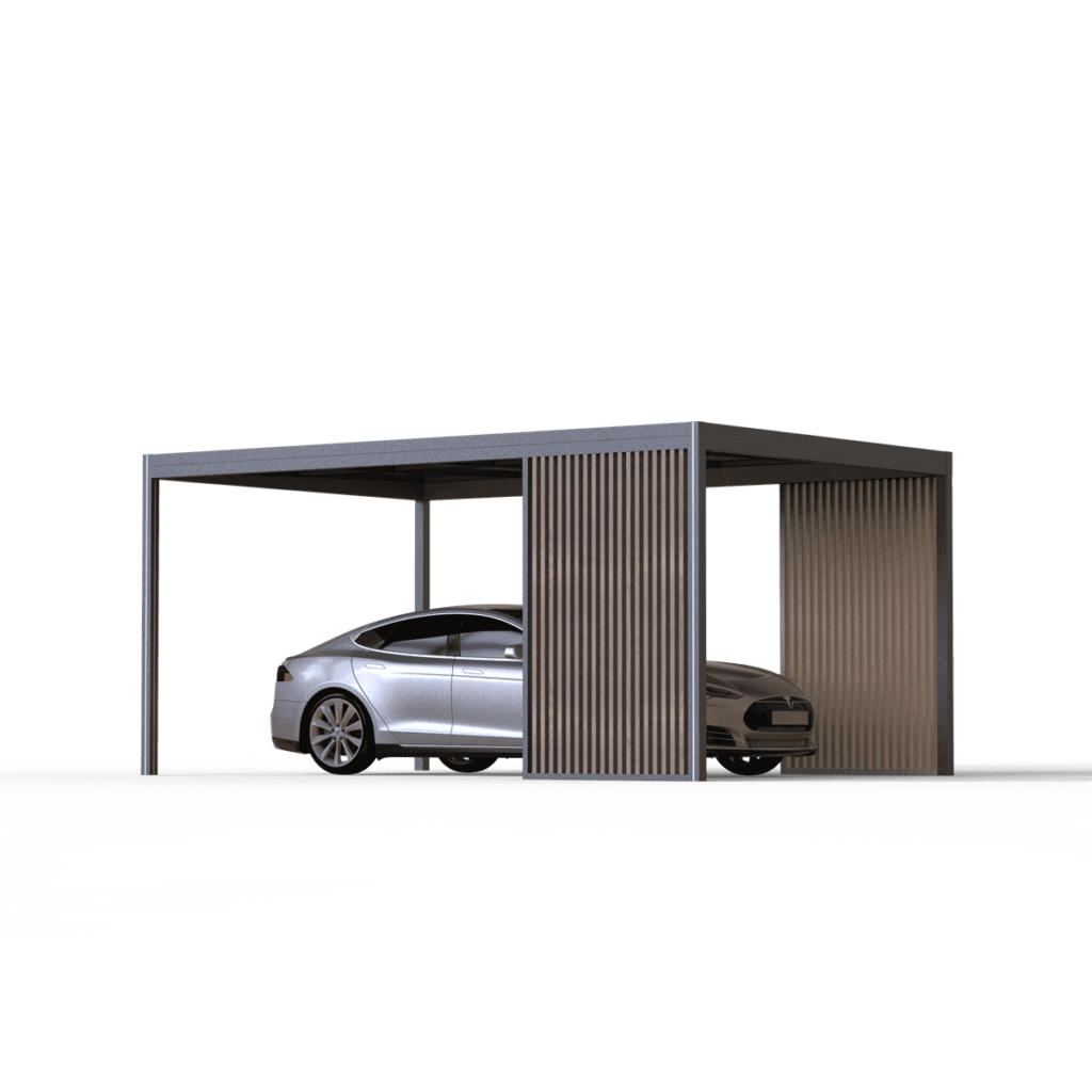 Huis en Tuin - Aluminium carport - Solar carport - Carport met zonnepanelen